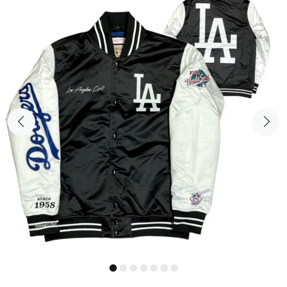 Mitchell & Ness Men’s Varsity Dodgers Jacket
